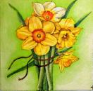 097 Daffodils - 3-ply (grün) - Ambiente